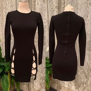 Windsor black bodycon dress